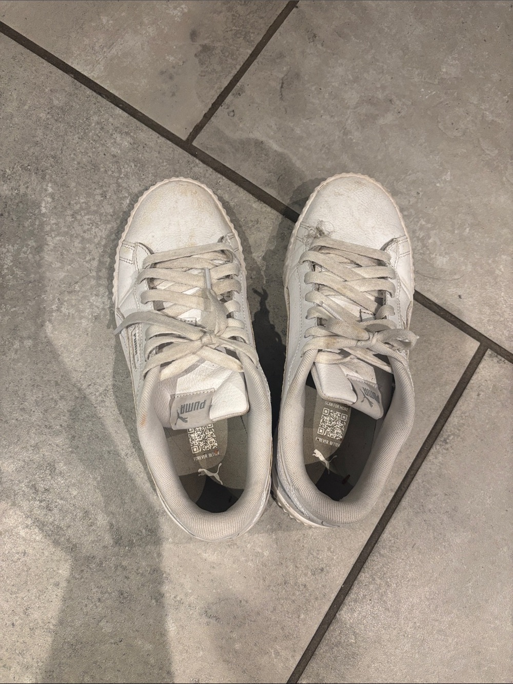 Puma White Women's Low-Top Sneakers